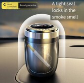 Shishuai auto pelnutrauks vīriešu auto salons īpašas radošas personības metāla daudzfunkcionāls pelnu trauks ar vāku ar gaismu