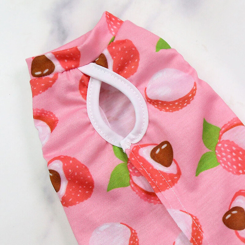 Vasarinis plonas katės atkūrimo kostiumas, kvėpuojantis medvilninis po operacijos, apsaugantis nuo laižymo Pet Liemenė Keturkojis kombinezonas šuniuko kačiuko drabužiai