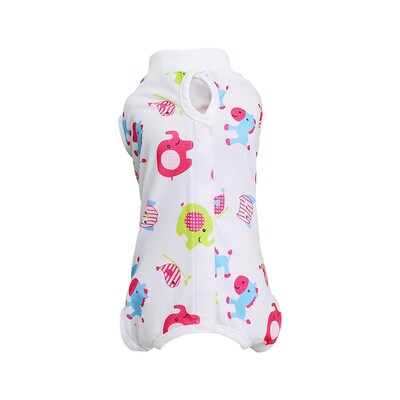 Îmbrăcăminte pentru înțărcarea pisicilor de companie pentru sterilizări pentru câini de talie mică Salopetă anti-ling după operație Costum de îngrijire de recuperare ținute pentru cățel și pisicuță