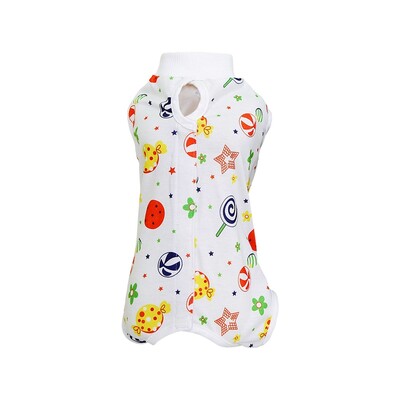 Îmbrăcăminte pentru înțărcarea pisicilor de companie pentru sterilizări pentru câini de talie mică Salopetă anti-ling după operație Costum de îngrijire de recuperare ținute pentru cățel și pisicuță