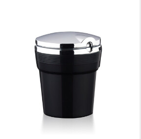 Automobilio peleninė Automobilio šiukšliadėžė su LED lempute su dangteliu Kūrybiškos asmenybės dengtas automobilis automobilio viduje Daugiafunkcinis automobilio reikmenys