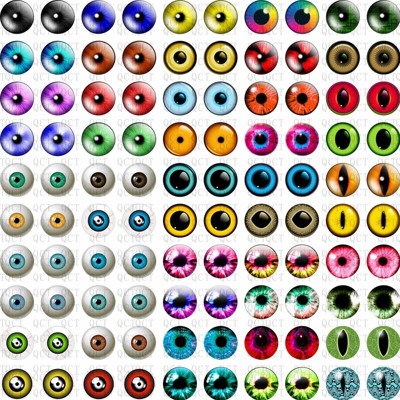 „Pasidaryk pats“ papuošalų aksesuarai, 100 vnt. „Laikas brangakmenis“ stiklinis animacinis filmas pliušinis žaislas akies obuolio lėlės imitacija akies obuolio gyvūno akys