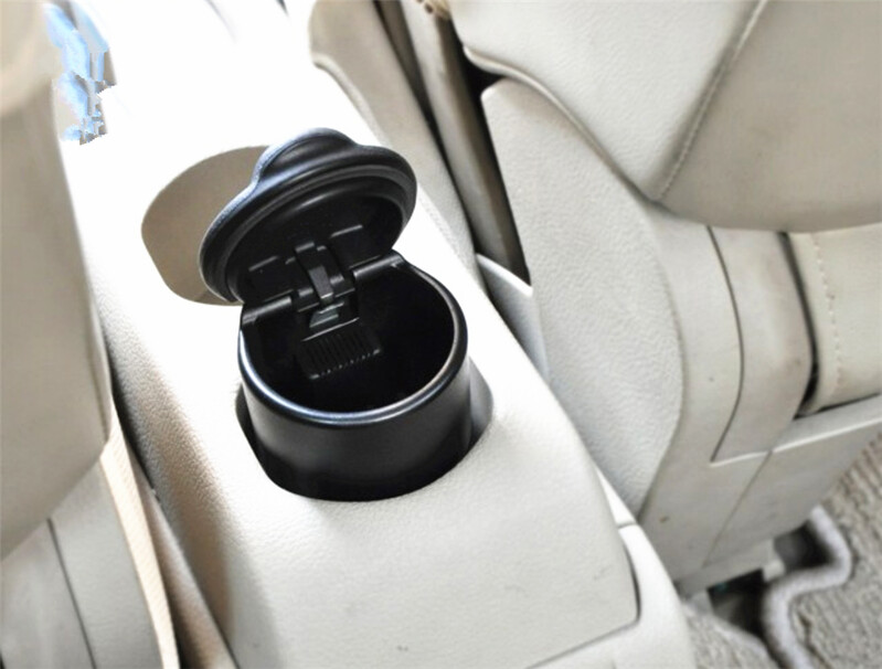 Scrumiera universala auto 1buc neagra Piese rezistente la temperaturi ridicate pentru Chevrolet Orlando Code Captiva Trailblazer Onix Tru