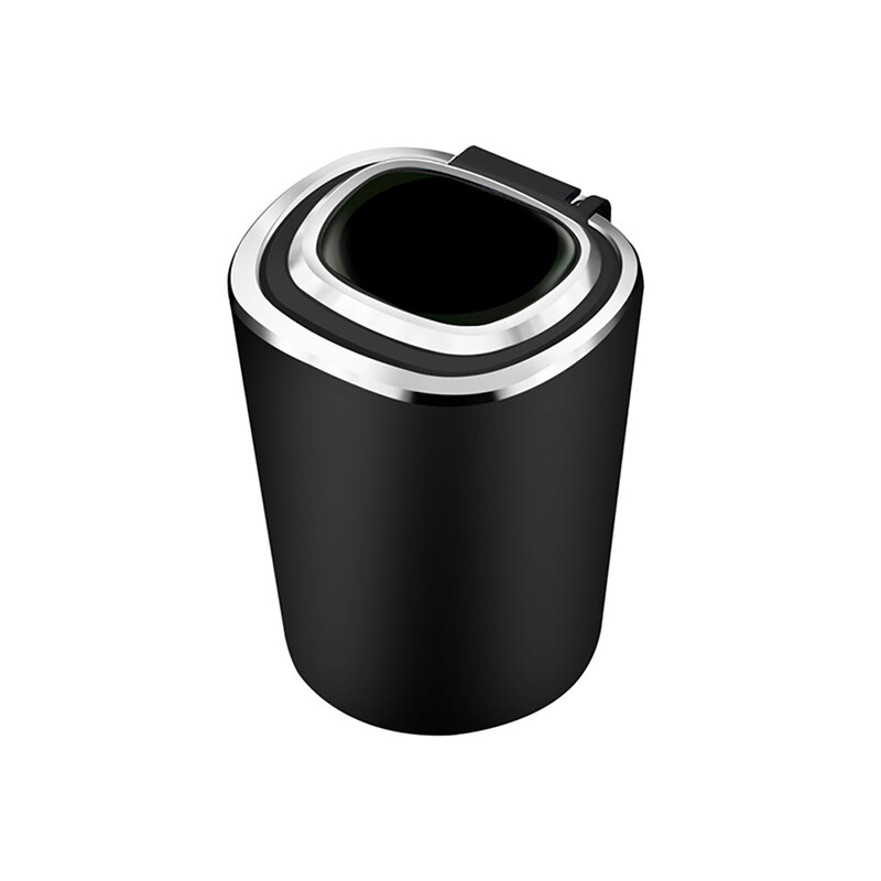 Automobilinis automobilio cigarečių peleninės puodelis su dangteliu su LED lempute, nešiojamasis nuimamas transporto priemonės peleninės laikiklis cigarečių peleninė