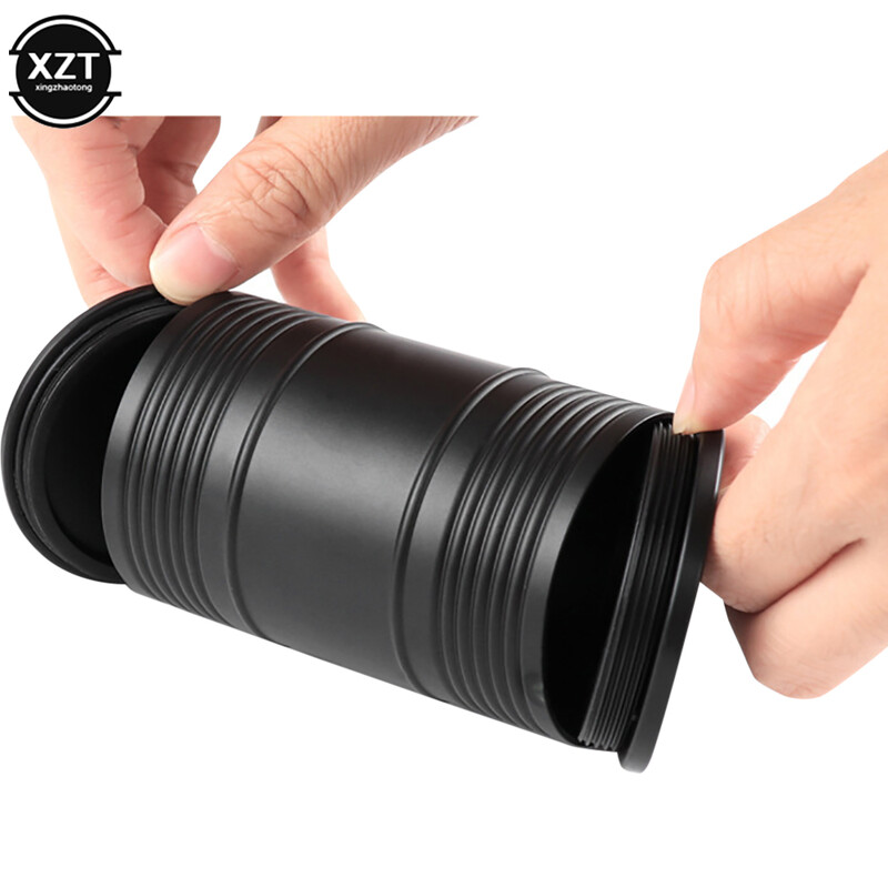 Visokokvalitetna pepeljara za automobil od aluminijske legure, temperatura, prijenosna pepeljara za automobil, kućni ured