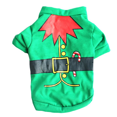 Ziemassvētku sfinksa kaķu suņu veste kreklu festivāls Mājdzīvnieku apģērbi kaķiem Katten Garfield maskotas Kostīmu apģērbs camisetas para gatos