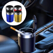 Nešiojamas nuimamas LED šviesos automobilio peleninės puodelių laikiklis skirtas Citroen C4 C3 C2 Cactus C1 DS3 Berlingo Jumper Xsara Saxo Grand Picasso