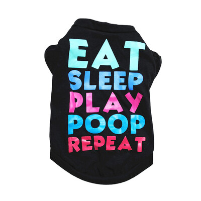 Tricou cu imprimeu la modă, pisică, cățeluș, vestă, din bumbac confortabil, haine de vară pentru animale de companie, pentru pisici, câini de talie mică, sphynx ragdoll, haine pentru pisoi, ropa gato