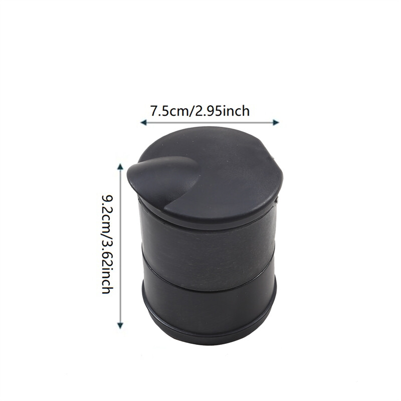 Pārnēsājams automobiļu LED pelnu trauks Universāls auto pelnu trauks cigarešu pelnu turētāji krūzes automašīnas salona dekors Auto aksesuāri salons JAUNUMS