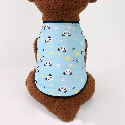 Vasaros sfinkso katės drabužiai Mieli spausdinti augintinio liemenės marškinėliai katėms Gotas Kitten Kedi marškinėliai maskotai šunų drabužiai ropa para gato