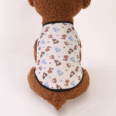 Vasaros sfinkso katės drabužiai Mieli spausdinti augintinio liemenės marškinėliai katėms Gotas Kitten Kedi marškinėliai maskotai šunų drabužiai ropa para gato