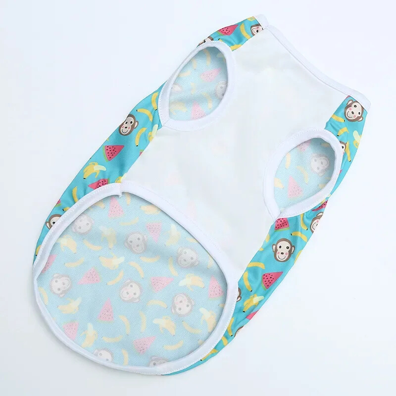 Vasaros sfinkso katės drabužiai Mieli spausdinti augintinio liemenės marškinėliai katėms Gotas Kitten Kedi marškinėliai maskotai šunų drabužiai ropa para gato