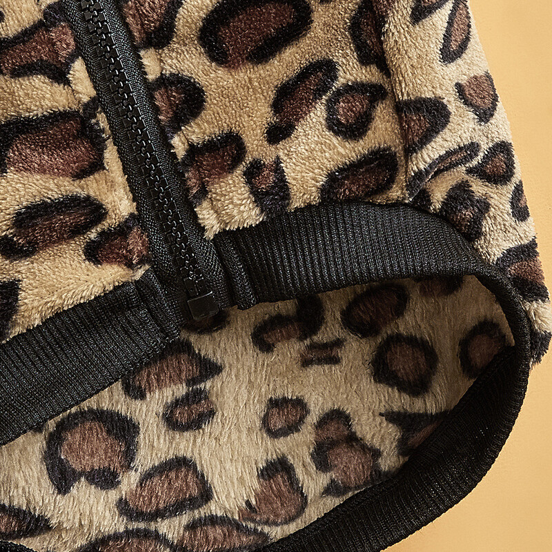 Toamnă iarnă caldă pentru animale de companie, pisici, haine pentru câini, haină leopard, jachetă, costum, sfinx, chat, costum, bunuri pentru pisici, îmbrăcăminte, sfinte, lucruri pentru pisici