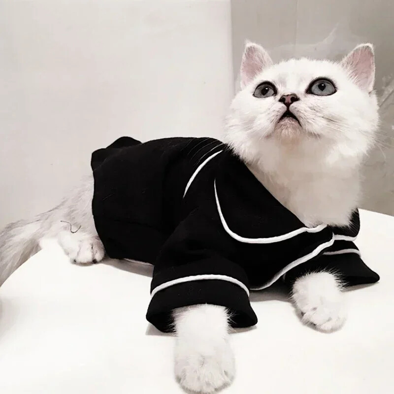 Ziemassvētku mājdzīvnieku kaķu kostīmu apģērbi kaķiem ziemas Kedi Katten Sphynx džemperis Hoodie Uzvalks Mascotas Apģērbs Ropa Para Gato