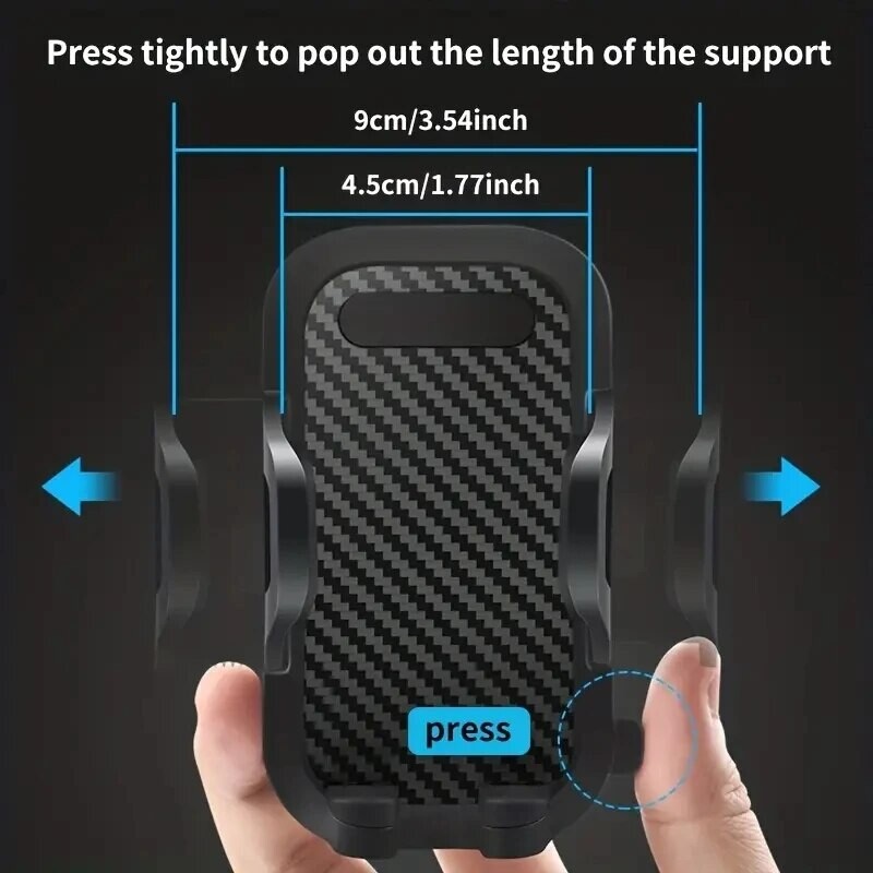 VIKEFON Sucker automobilinio telefono laikiklio tvirtinimo stovas siurbimo taurė Išmanusis telefonas Mobiliojo telefono palaikymas automobilio laikiklyje, skirtas iPhone Xiaomi Samsung