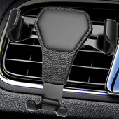 Suport pentru telefon auto gravitate Suport cu clemă pentru aerisire Suport mobil pentru mobil Suport GPS pentru smartphone pentru iPhone 13 12 Xiaomi Samsung Phone