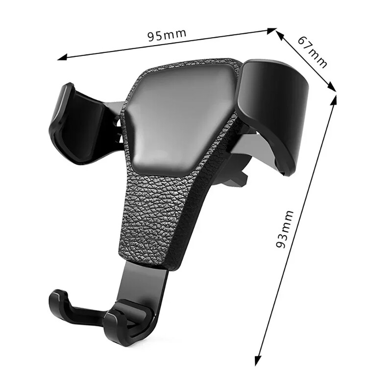 Suport auto Suport pentru telefon Suport cu clemă pentru aerisire Suport mobil cu gravitație automată Suport smartphone pentru GPS pentru iPhone 13 12 Xiaomi Phone