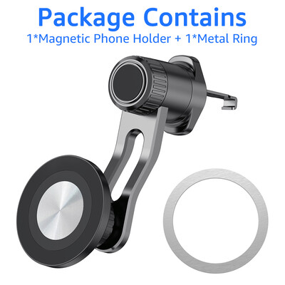 Suport magnetic pentru telefon de mașină Untoom pentru MagSafe Magnet puternic pentru ventilație de mașină Suport pentru telefon pentru iPhone 15 14 13 Series Xiaomi
