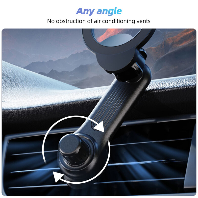Suport magnetic nou pentru telefon auto Magnet Clip pentru aerisire auto pentru iPhone 13 12 Pro Max pentru suport pentru telefon auto Magsafe Suport GPS Suport