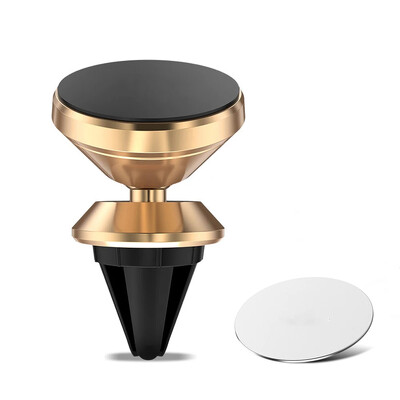 Suport magnetic pentru telefon auto pentru iPhone Samsung S10 GPS Navigație 360 de grade Ventila de aer Suport suport pentru telefon mobil în mașină