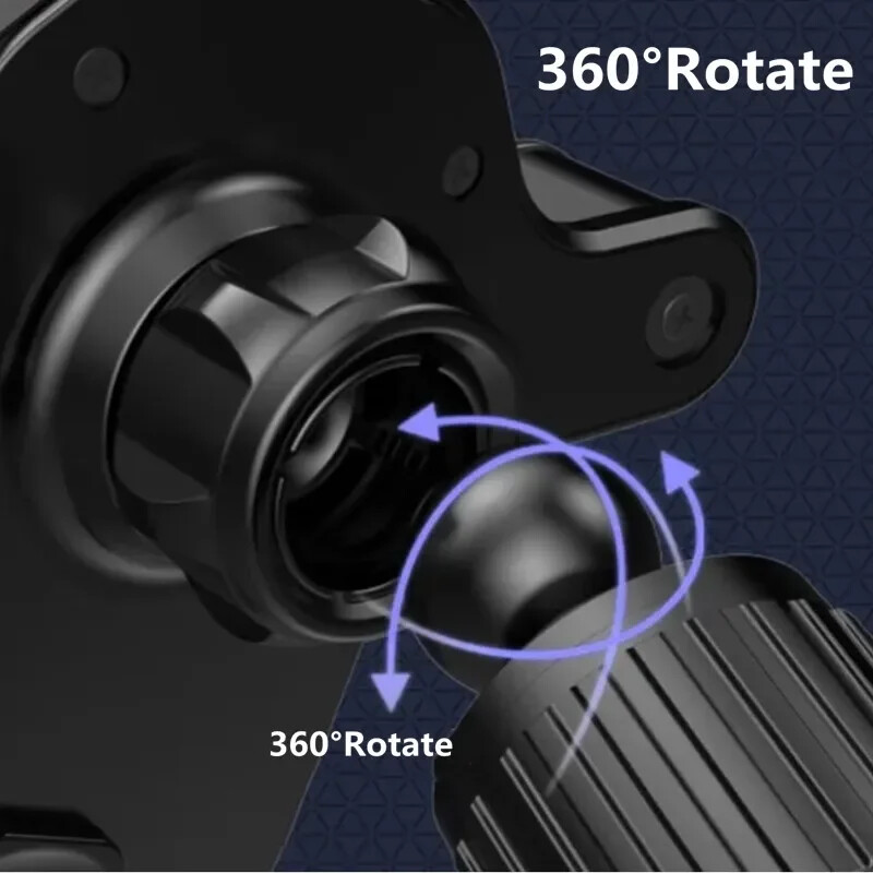 Automobilinio telefono laikiklio stovas Oro ventiliacija Gravity Car Mount GPS išmaniojo telefono mobiliojo elemento palaikymas automobilio laikiklyje, skirtas iPhone Samsung Xiaomi LG