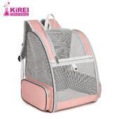 Kuprinė su naminiais gyvūnais, skirta mažoms katėms ir šunims, šuniukams, saugos ypatumai ir nugaros pagalvėlė, skirta kelionėms žygiams lauke