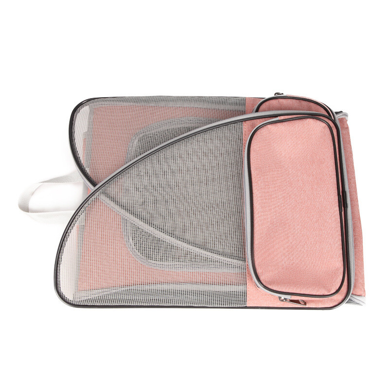 Kuprinė su naminiais gyvūnais, skirta mažoms katėms ir šunims, šuniukams, saugos ypatumai ir nugaros pagalvėlė, skirta kelionėms žygiams lauke