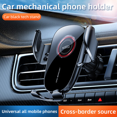 Autotelefoni hoidik Gravity Auto Restorable in Car Air Vent Silikoonist alus iPhone 14 Xiaomi Samsung Car Mobile Support