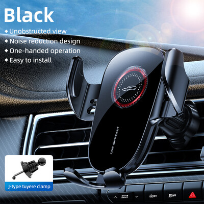 Automašīnas tālruņa turētājs Gravity Auto Restorable in Car Air Vent Silikona statīvs iPhone 14 Xiaomi Samsung Car Mobile Support