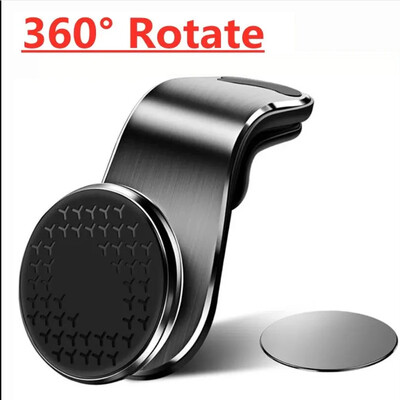 Suport magnetic pentru telefon auto Suport pentru ventilație Magnet Suport pentru mașină GPS Suport pentru telefon mobil în suport auto universal pentru iPhone Samsung