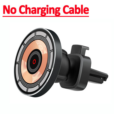 Încărcător fără fir magnetic pentru mașină, 30W, ventilație de aer, Suport pentru telefon pentru mașină, pentru iPhone 14 13 12 Pro Max Macsafe Stație de încărcare rapidă pentru mașină
