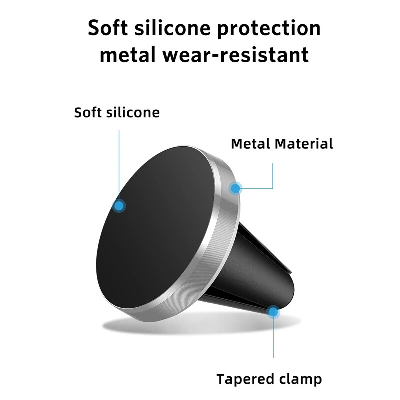 Suport magnetic pentru telefon auto Suport aerisire Smartphone Suport pentru suport mobil Suport GPS celular în mașină pentru iPhone Xiaomi Mi Samsung LG