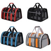 Transportoare pentru pisici în pungă pentru cățeluși Geantă de transport în aer liber Călătorie pentru umăr Geanta pentru vizitarea obiectivelor turistice Curea de siguranță