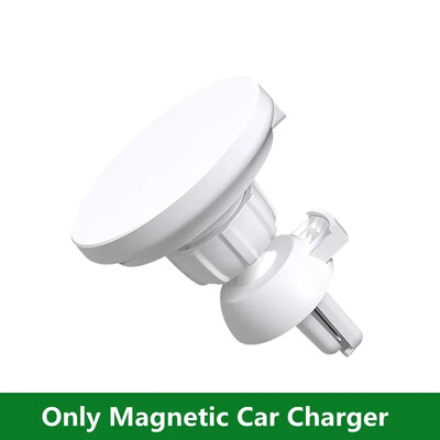 Suport magnetic pentru telefon mobil pentru mașină, 30 W, încărcător fără fir, ventilație de aerisire, suport rapid de încărcare auto pentru iPhone 15 14 13 12 Pro Max Min