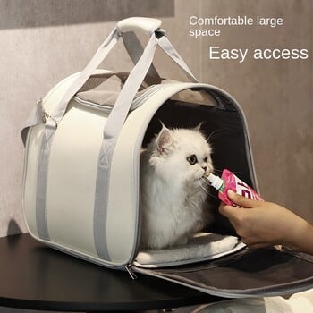 Pet Outing Portable Cat Dogs Handbag Summer Breathable Carrier Travel Puppy Kitten Single Shoulder Bag Προμήθεια τσάντα μεταφοράς κατοικίδιων