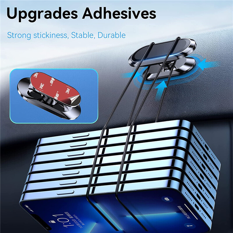 Magnetinis automobilio telefono laikiklio stovas Mobilus oro ventiliacijos angos magnetinis tvirtinimo GPS palaikymas automobilyje, skirtas iPhone 15 14 13 X Xiaomi Samsung Huawei