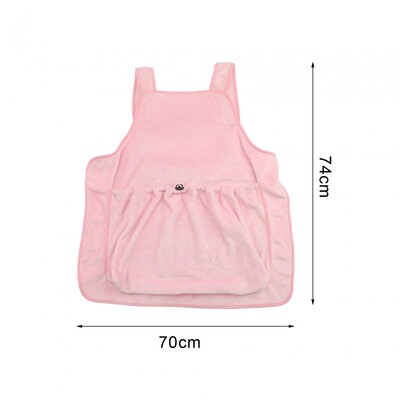 Șorț pentru purtător pentru animale de companie, umăr din față, cufă de dormit confortabilă din pluș, cu buzunar pentru sac de dormit pentru pisoi Suport de transport Accesorii pentru animale de companie