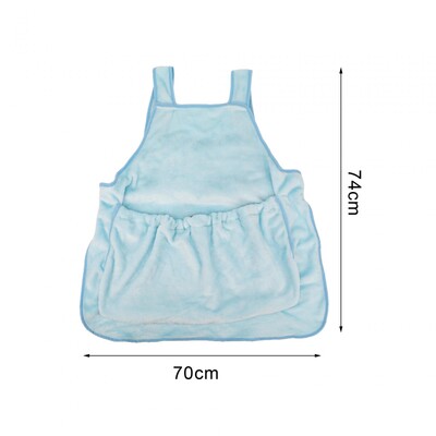 Șorț pentru purtător pentru animale de companie, umăr din față, cufă de dormit confortabilă din pluș, cu buzunar pentru sac de dormit pentru pisoi Suport de transport Accesorii pentru animale de companie