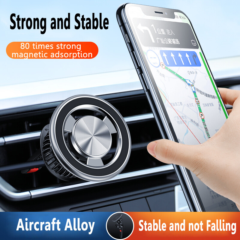 Suport magnetic pentru telefon compatibil cu suportul auto MagSafe pentru iPhone 14 13 12 Clip pentru aerisire auto Suport telefon mobil Suport pentru telefon