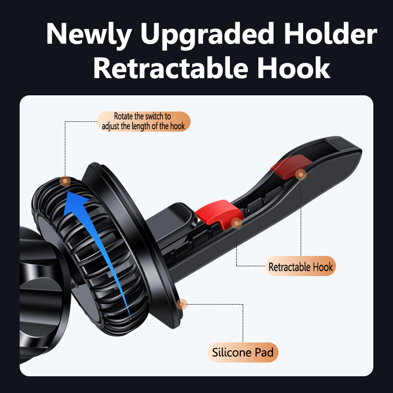 Suport magnetic pentru telefon compatibil cu suportul auto MagSafe pentru iPhone 14 13 12 Clip pentru aerisire auto Suport telefon mobil Suport pentru telefon