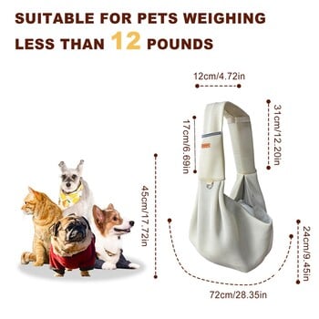 Pet Puppy Carrier Outdoor Travel Dog Carrier Чанта за рамо Дишаща мрежа Dog Carrier Sling Ръчна чанта за малко куче котка домашни любимци