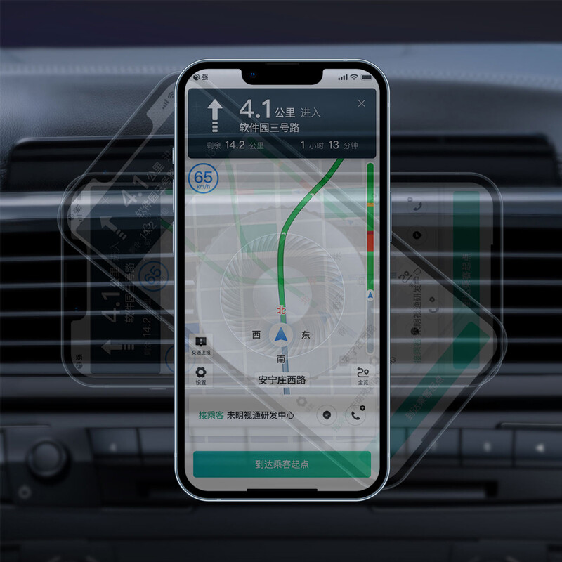 Suport magnetic universal iBudim pentru telefon pentru MagSafe Magnet puternic Clip de ventilație auto Suport pentru telefon mobil pentru iPhone Xiaomi Suport GPS