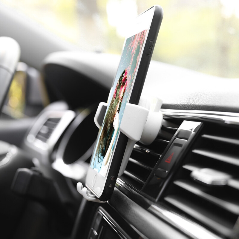 Suport auto Gravity pentru telefon Suport cu clemă pentru aerisire Suport mobil pentru mobil Suport GPS pentru smartphone pentru iPhone Xiaomi Samsung Oneplus