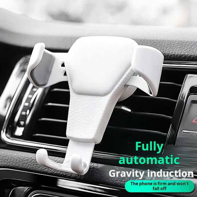 Universalus Gravity automobilio telefono laikiklis oro ventiliacijos laikiklis, laikiklis mobilusis mobilusis stovas GPS palaikymas automobiliniame laikiklyje, skirtas iPhone Samsung Xiaomi