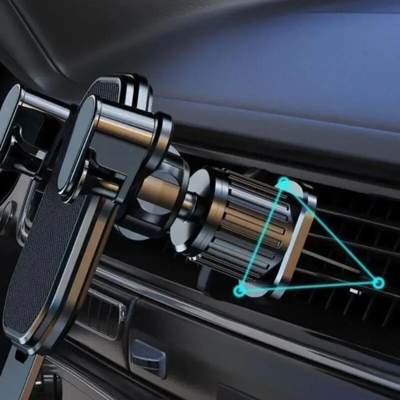 Suport pentru telefon auto Suport aerisire Gravitate Suport auto GPS Smartphone Suport mobil mobil în suport auto pentru iPhone Samsung Xiaomi LG