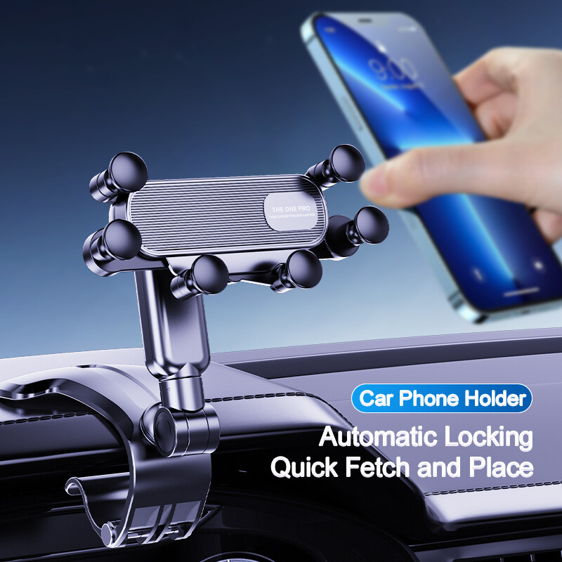 Suport telefon gravitate auto Suport pentru ventilație Suport pentru telefon mobil Suport mobil în mașină Suport universal pentru telefon mobil pentru 4,7-7. 2 inch