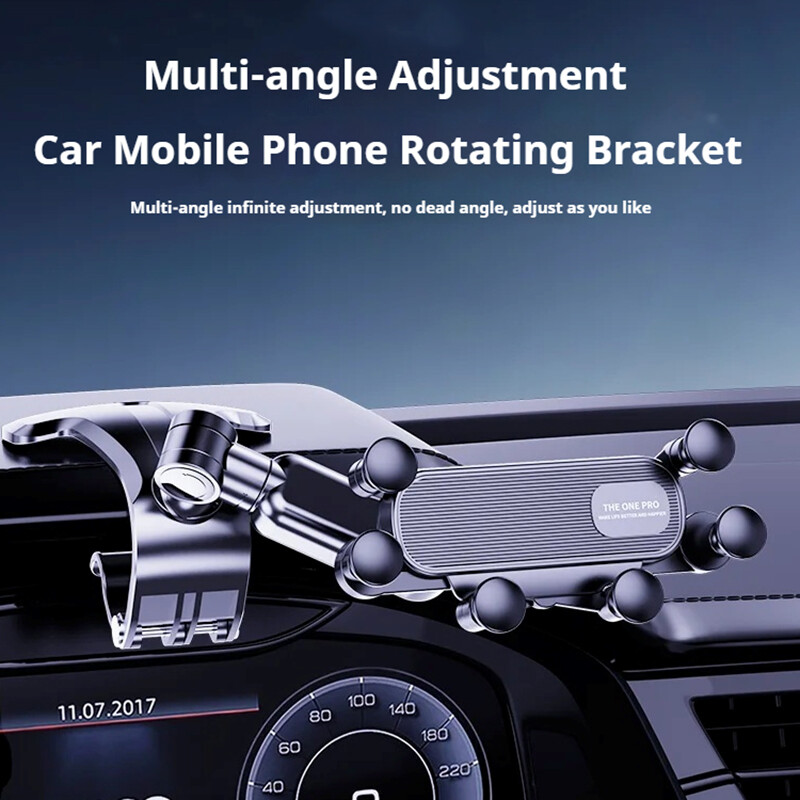 Suport telefon gravitate auto Suport pentru ventilație Suport pentru telefon mobil Suport mobil în mașină Suport universal pentru telefon mobil pentru 4,7-7. 2 inch