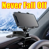Automobilinio telefono laikiklis prietaisų skydelis mobilaus tvirtinimo mobiliojo telefono stovo laikiklis automobiliniame GPS laikiklis, skirtas iPhone Samsung nešiojamam automobiliniam laikikliui