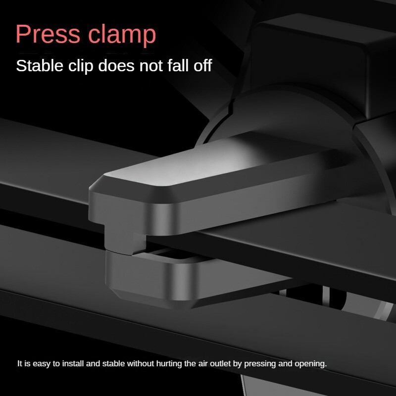 Suport pentru telefon auto Gravity Suport cu clemă pentru ventilație Suport mobil pentru celulă Suport GPS pentru iPhone 12 Pro Max Xiaomi Samsung