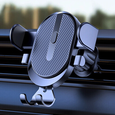 Universalus automobilio kablio pagrindo telefono laikiklis, skirtas automobilio oro ventiliacijos prietaisų skydeliui mobiliojo telefono navigacijos laikiklis, apsaugantis nuo kritimo telefono automobilio stovo laikiklis